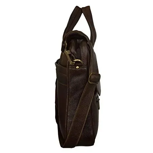 OPTIMA Leather Laptop Messenger Organizer