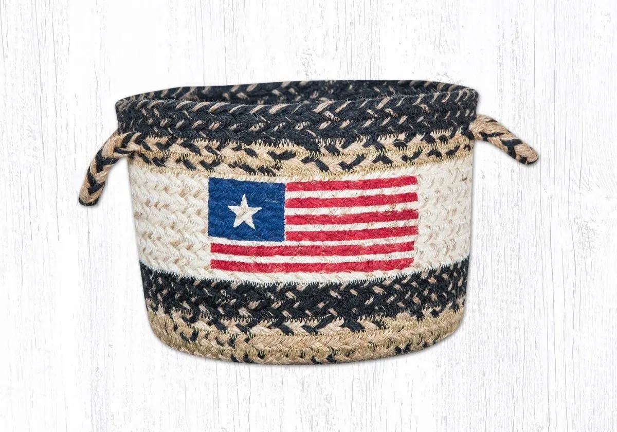 Original Flag Braided Jute Utility Baskets