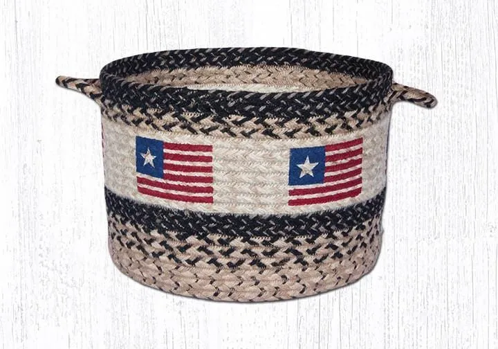 Original Flag Braided Jute Utility Baskets