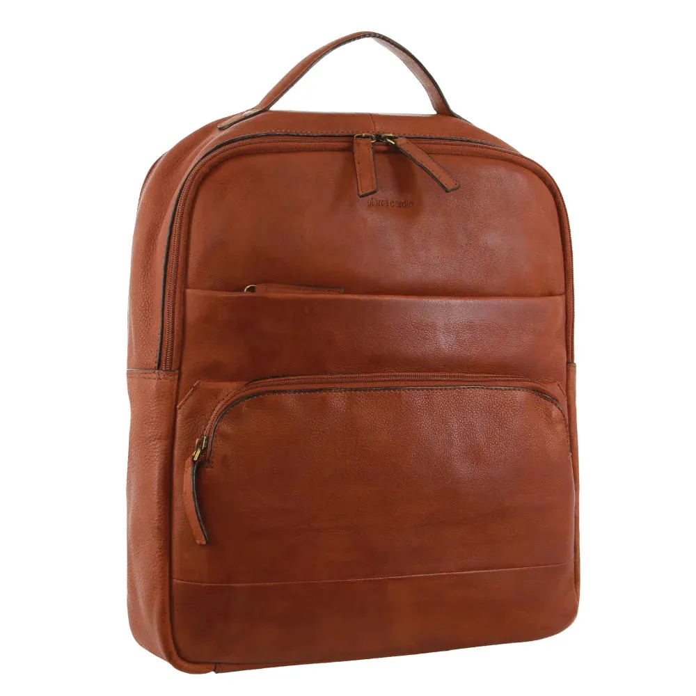 Pierre Cardin Rustic Leather Backpack PC2808