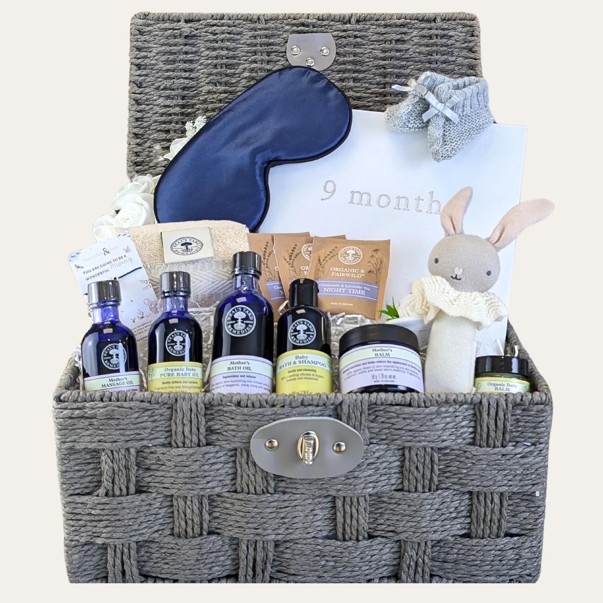 Pregnancy Gifts Hamper Basket, Rest Relax & Replenish