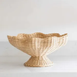 RATTAN FRUIT BOWL