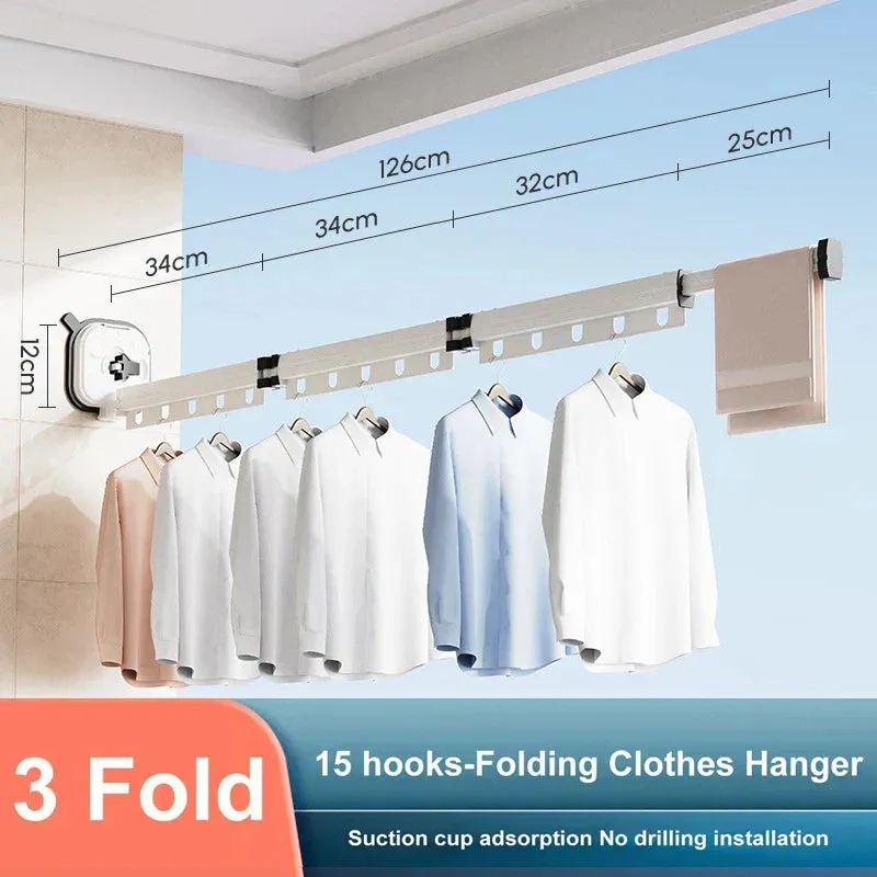 Retractable Aluminum Clothes Hanger