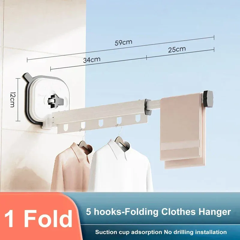 Retractable Aluminum Clothes Hanger