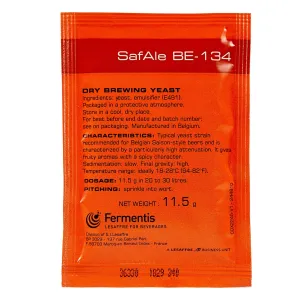 SafAle BE-134 Belgian Saison Dry Yeast - Fermentis