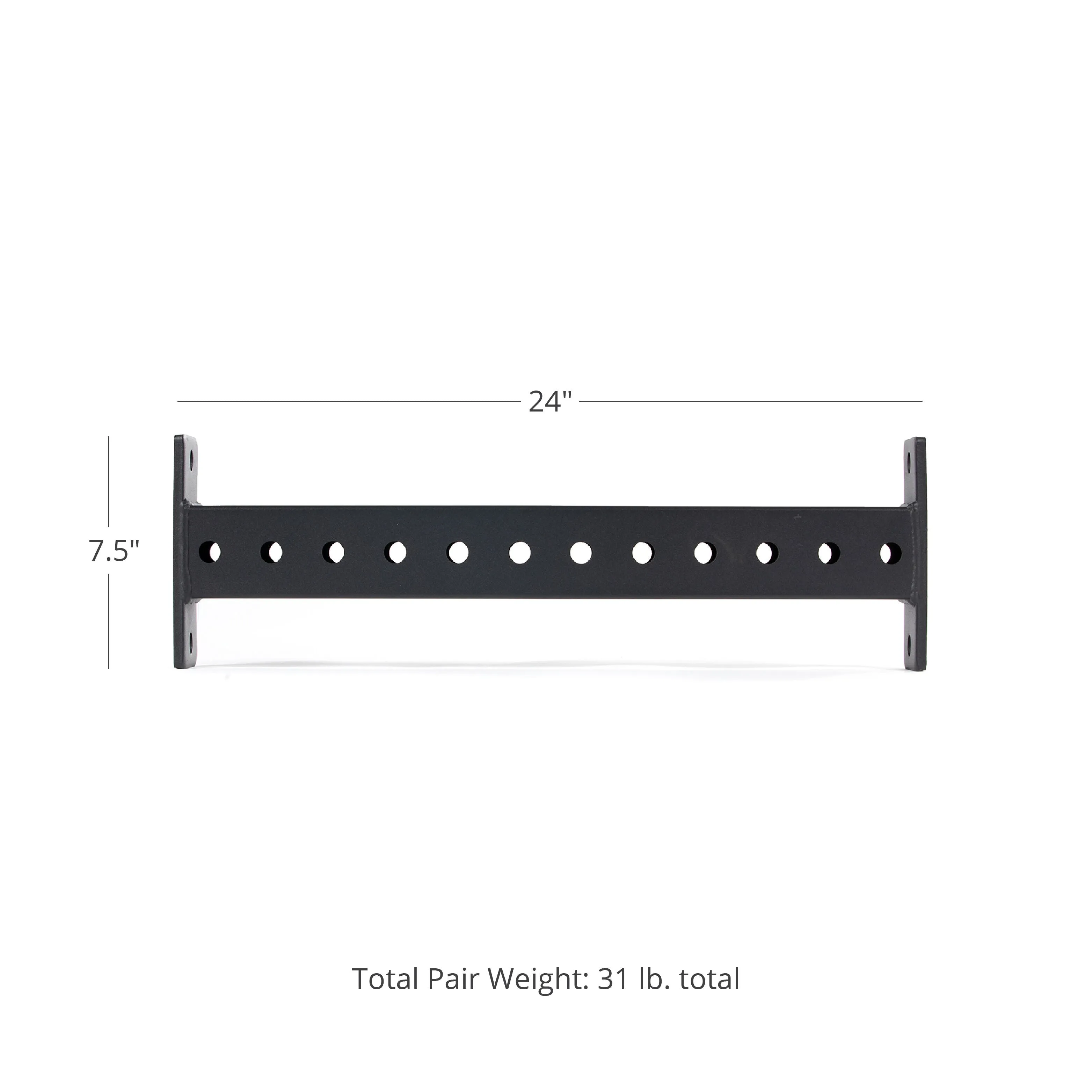 Scratch and Dent - 24-in X-3 Series Space Saving Rack Side Bracings - FINAL SALE