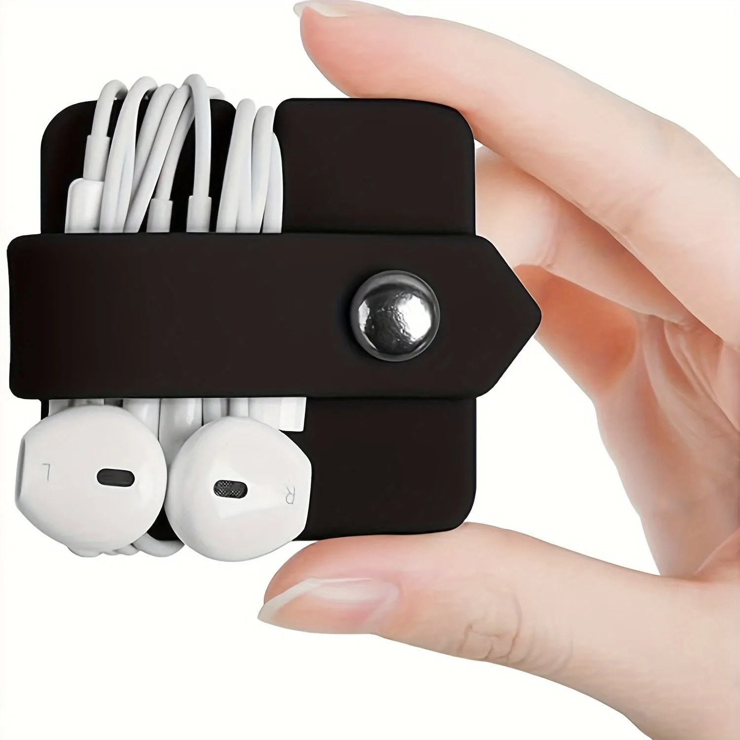 Simplify Your Life with Silicone Headphone Wire Winder and Data Cable Ties