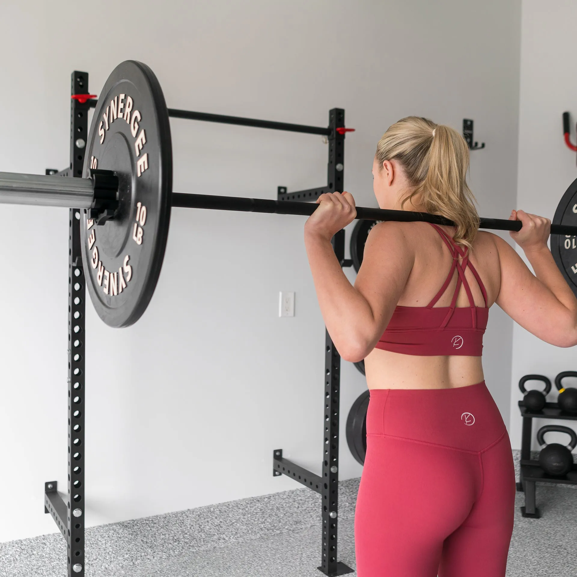 Synergee 2200 Series Wall Mounted Squat Rack