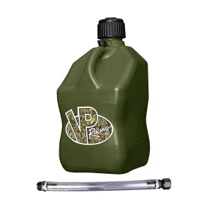 VP Racing Motorsports Container - Square - 5.5 Gallon - Camo w/Hose