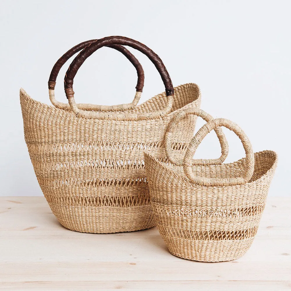 Woven Lace Shopper - Small